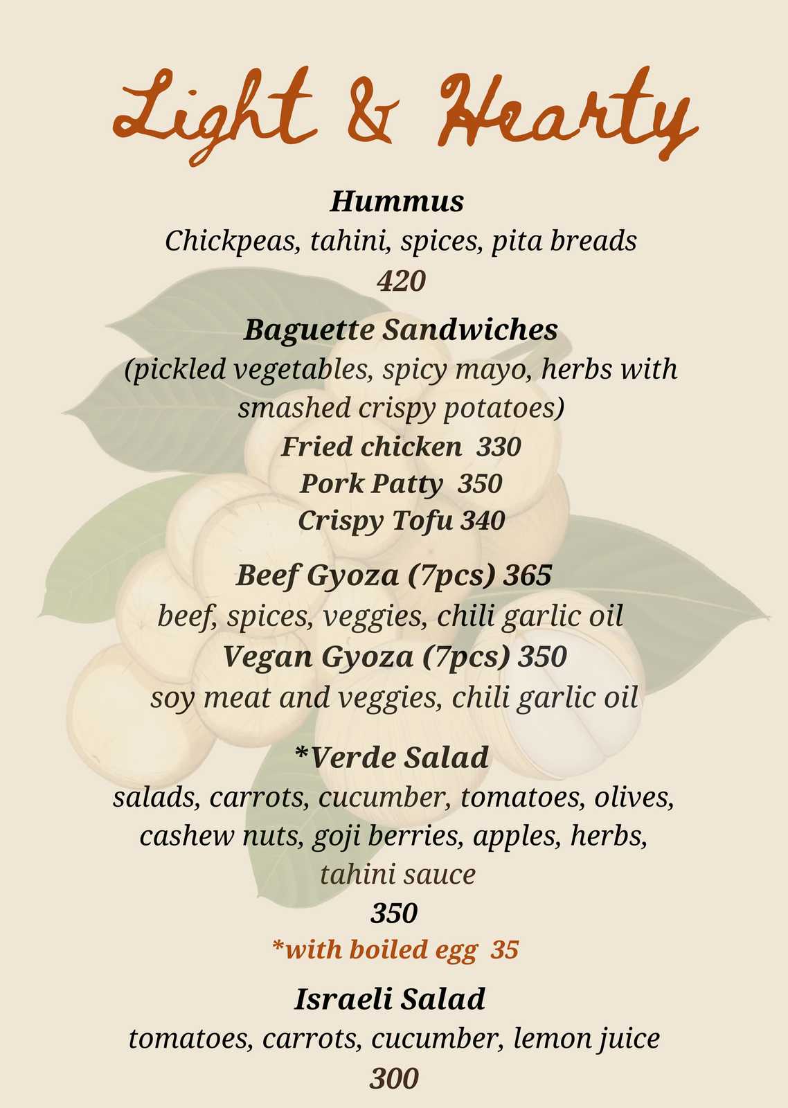 Hayahay Menu Page 4